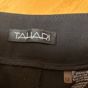 Tahari Black pants